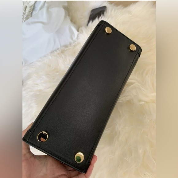 NWT MICHAEL Michael Kors Whitney Polished Leather Top Handle Satchel - Picture 12 of 15